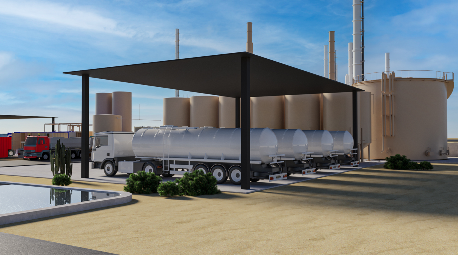 South Pecos project site