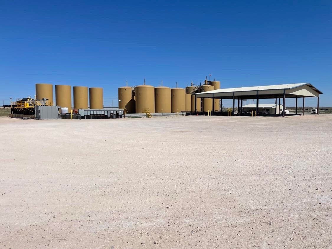 Cavalry Water Recycling facility in West Texas